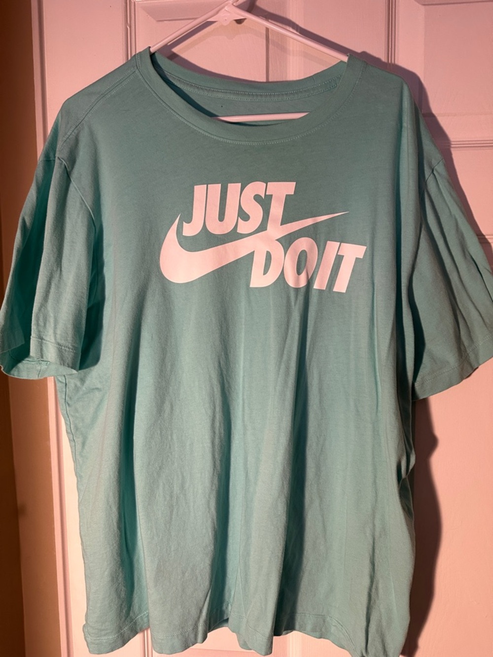 Nike Mint Green 'Just Do It' T-Shirt